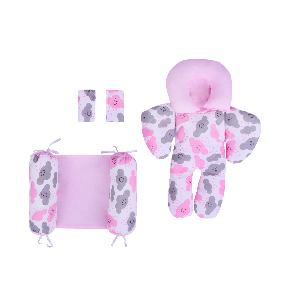 Almofada Protetora de Bebe Conforto Com Rolinho Segura Bebe em Oferta na Shopee