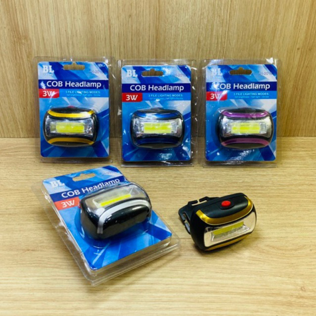 Lanterna Farol De Cabeça Para Bike Moto Camping Trilha Premium A Pilha — imagem 2 de 2