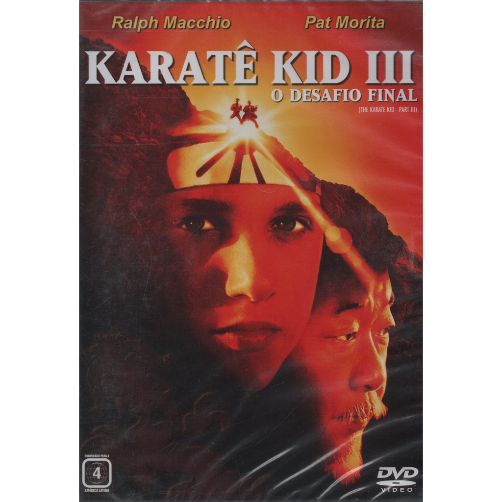 DVD KARATÊ KID 3 O DESAFIO - DUBLADO