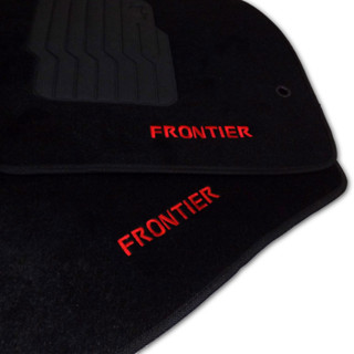 Tapete Carpete Personalizado com Escrita Bordada Frontier 2010 até 2014
