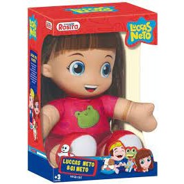 BONECA GI NETO VERSÃO MINI GI NETO LUCCAS NETO PEQUENA 1076 - ORIGINAL ROSITA VERSAO MINI