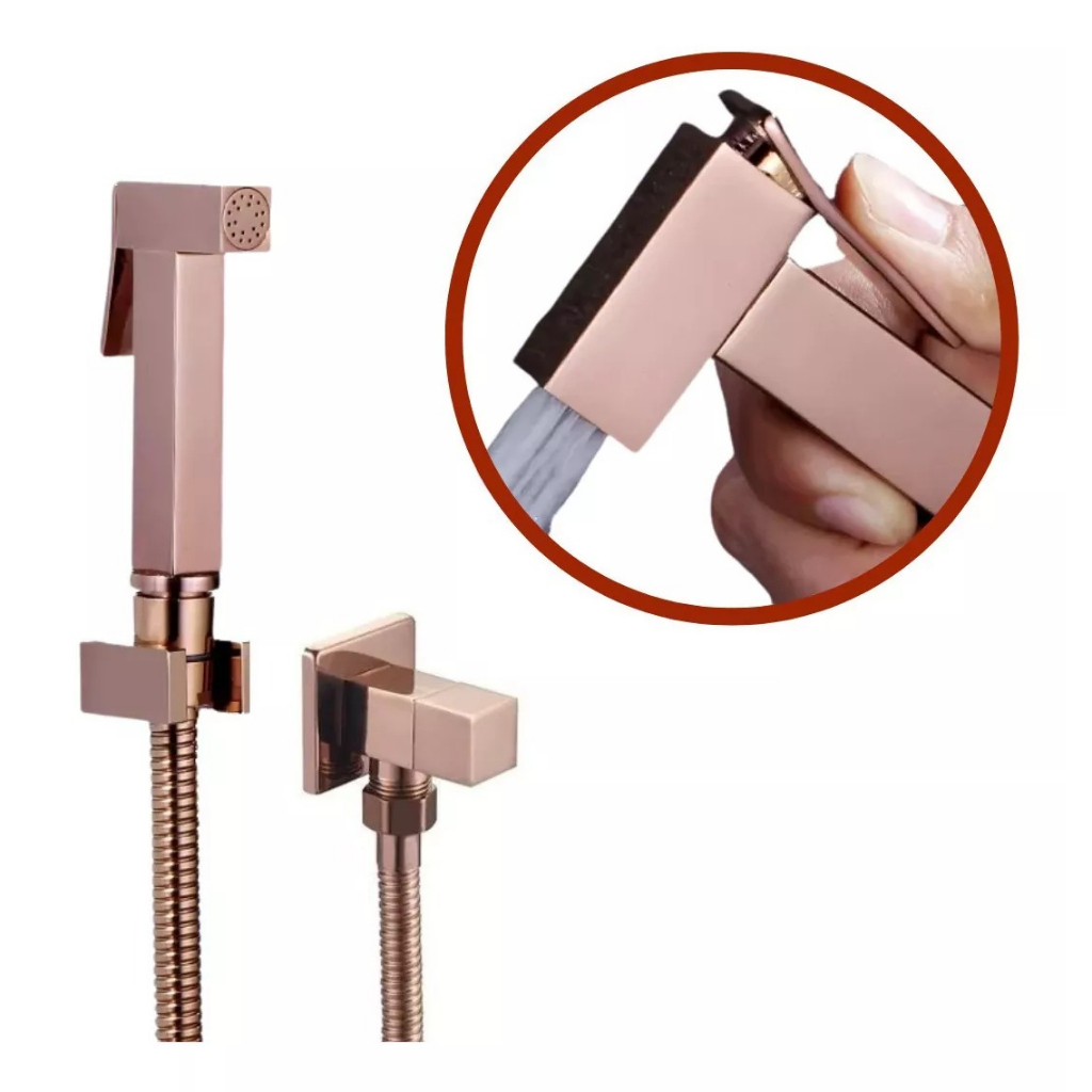 Ducha Higiênica Rose Gold: Onde Comprar | BuscaProdutos