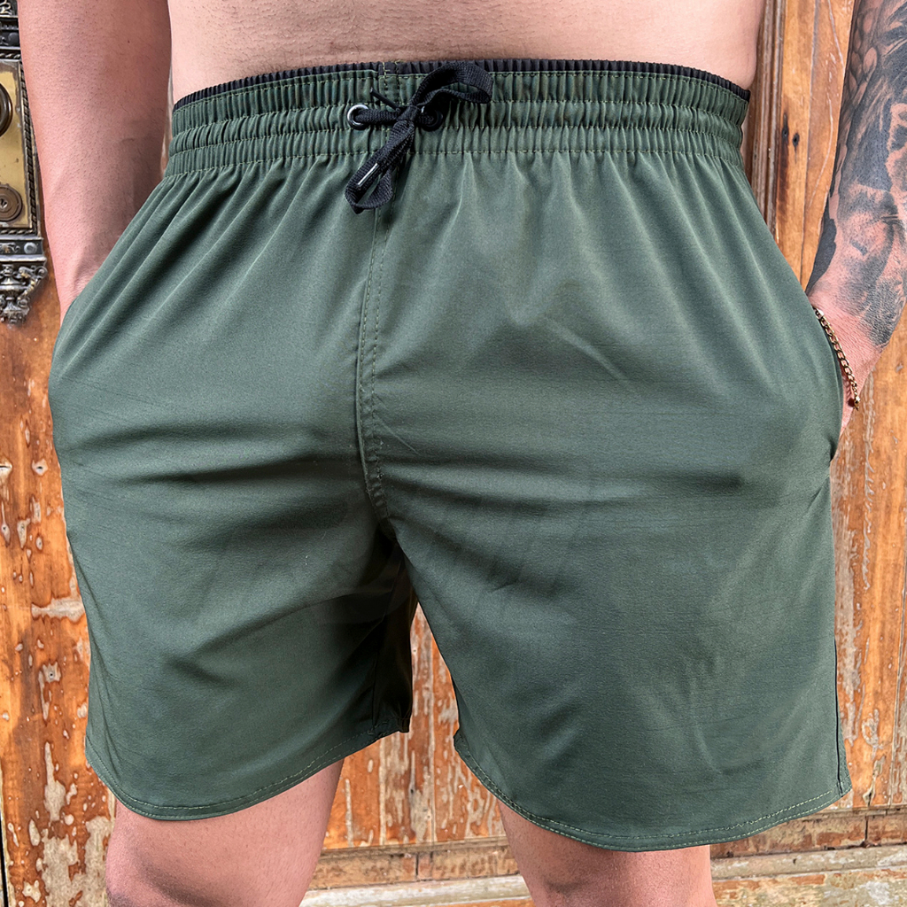 Short Treino Corrida Academia Mauricinho Tactel Pronta Entrega em Oferta na Shopee