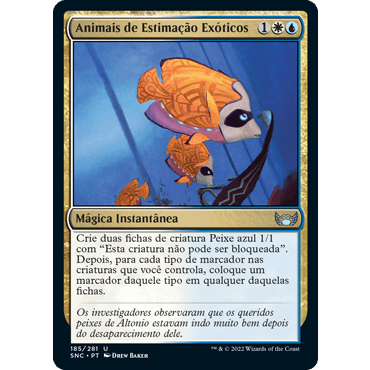 Animais de Estimação Exóticos - Magic The Gathering