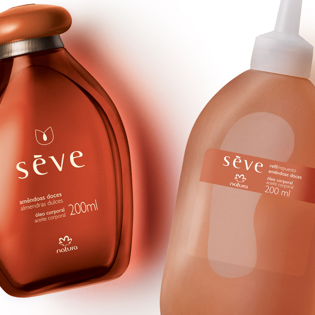 Óleo Corporal Sève Natura - 100ml ou 200ml (Regular ou Refil) — imagem 2 de 2