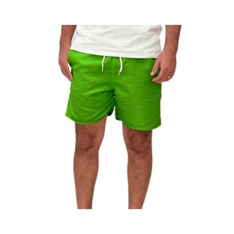 Bermuda Masculina Academia Treino Esporte Tactel com Logo Refletivo Short Masculino