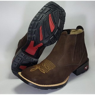 Botina texana couro legítimo MD!! LBshoes!!