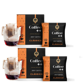 20 Sachês Café Especial Coffee Mais Clássico Drip Coffee 100% Arábica Torra Média