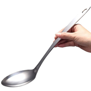 Colher de Arroz Grande Servir Aço Inoxidável Maciço 32 cm em Oferta na Shopee