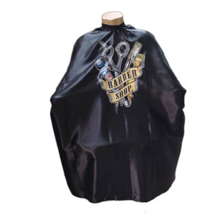 Capa de Corte Adulto Profissional Cetim Personalizada Barbeiro Cabeleireiro Barbershop