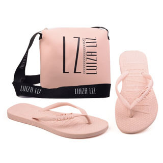 Kit Bolsa Luiza Liz e Chinelo Luiza Liz em Oferta na Shopee