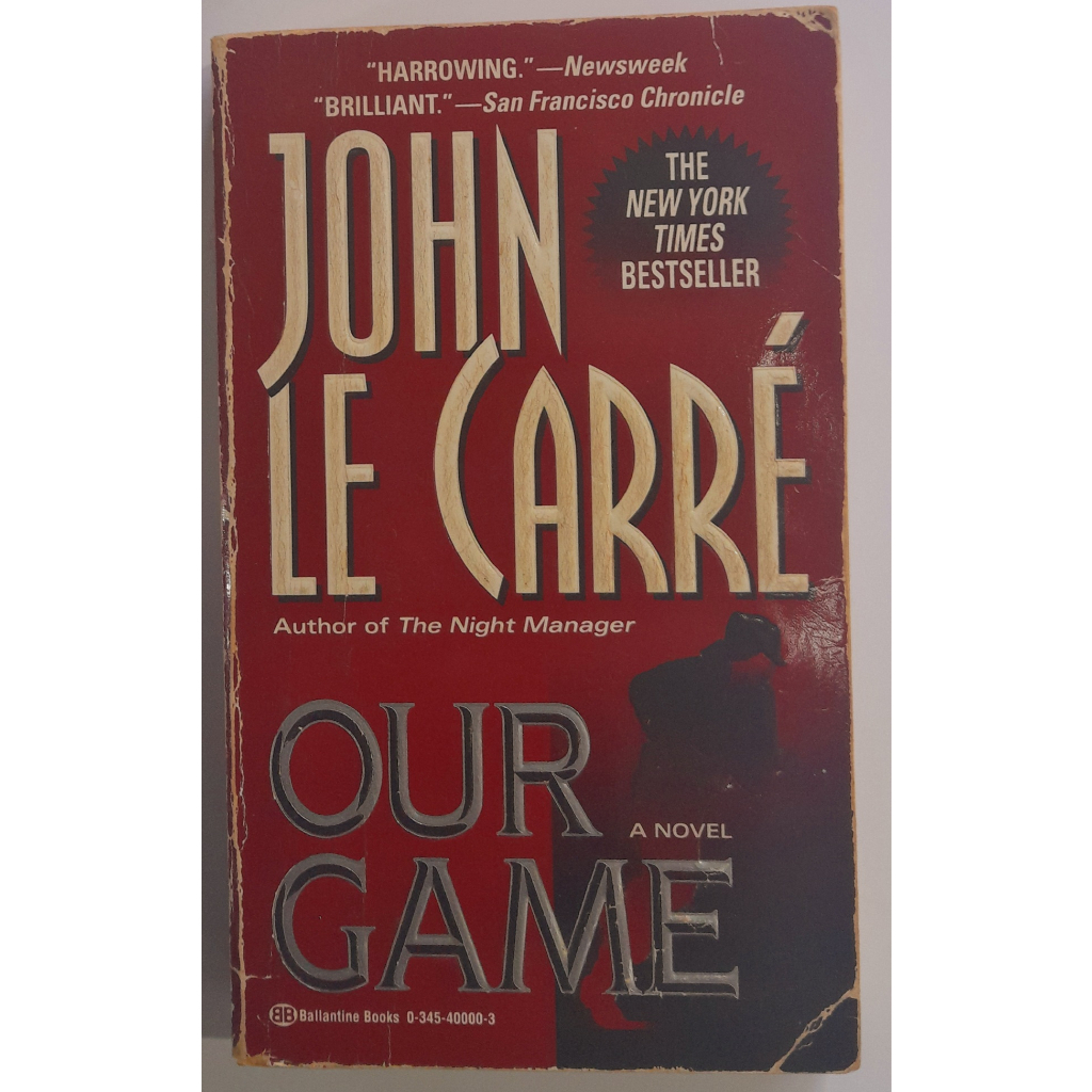 OUR GAME JOHN LE CARRE 1996 EDIÇÃO INGLÊS EDITORA ‏ BALLANTINE BOOKS
