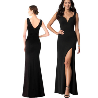Vestido de baile longo pra eventos formais em Oferta na Shopee