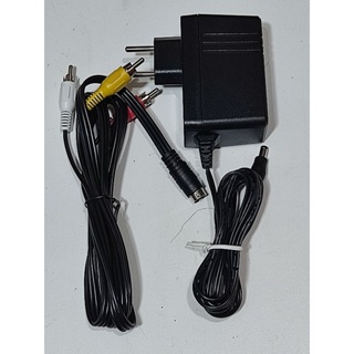 fonte e cabo para mega drive 3 em Oferta na Shopee