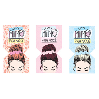 50 Tag xuxinha para cabelo mimo cliente em Oferta na Shopee