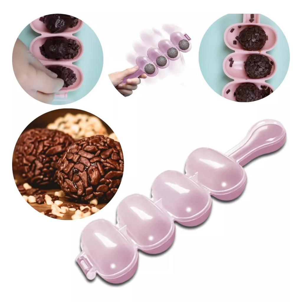 Chocalho Boleador De Enrolar Brigadeiro, Docinhos Injetemp