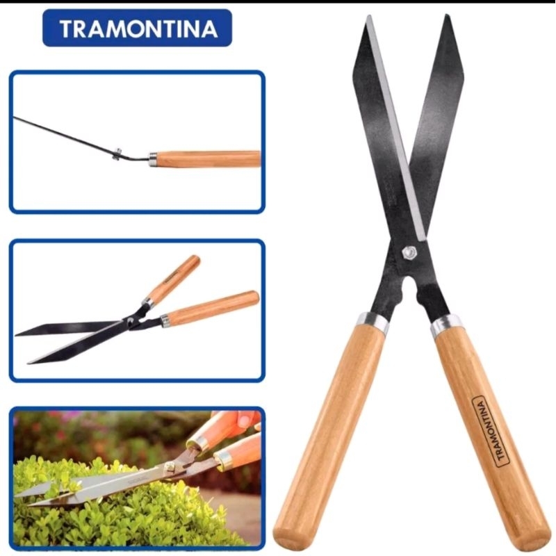 Tesoura de Cortar Grama e Cerca Viva 12 Polegadas Tramontina
