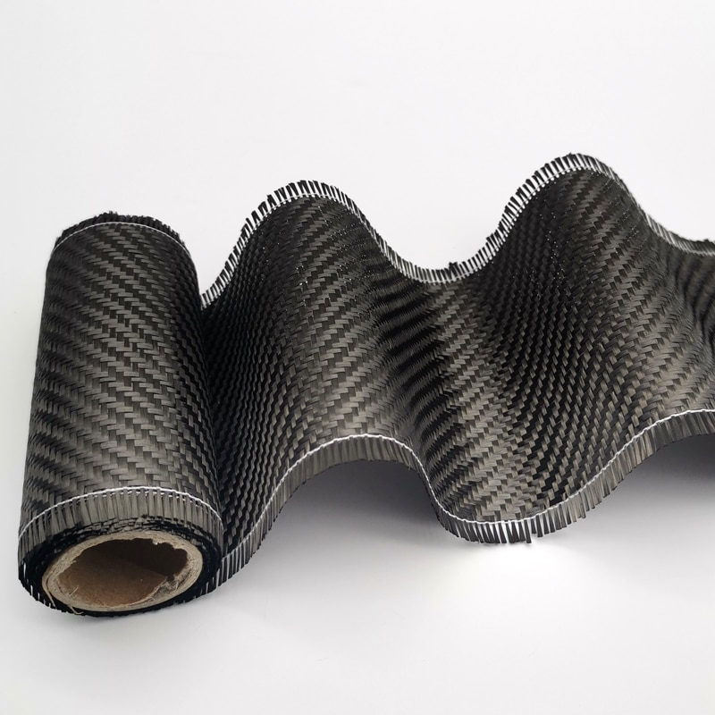 Fibra De Carbono Tecido Manta Laminação tecido de carbono bicicleta carro skate e longboard 20cm de largura