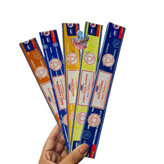 Incenso de Massala NagChampa Satya Slim 7.5 Gramas - Diversos Aromas