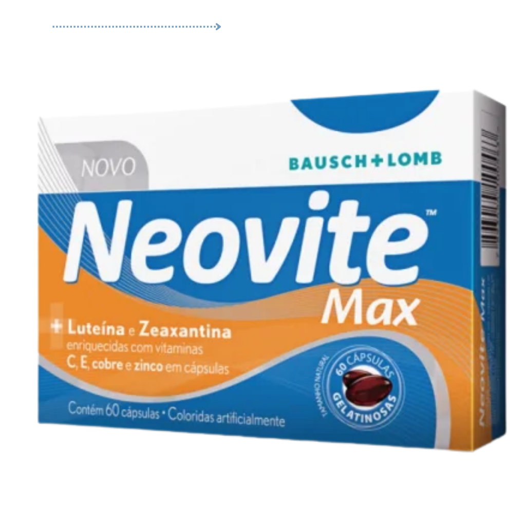 Neovite Max Com 60 Cápsulas Gelatinosas