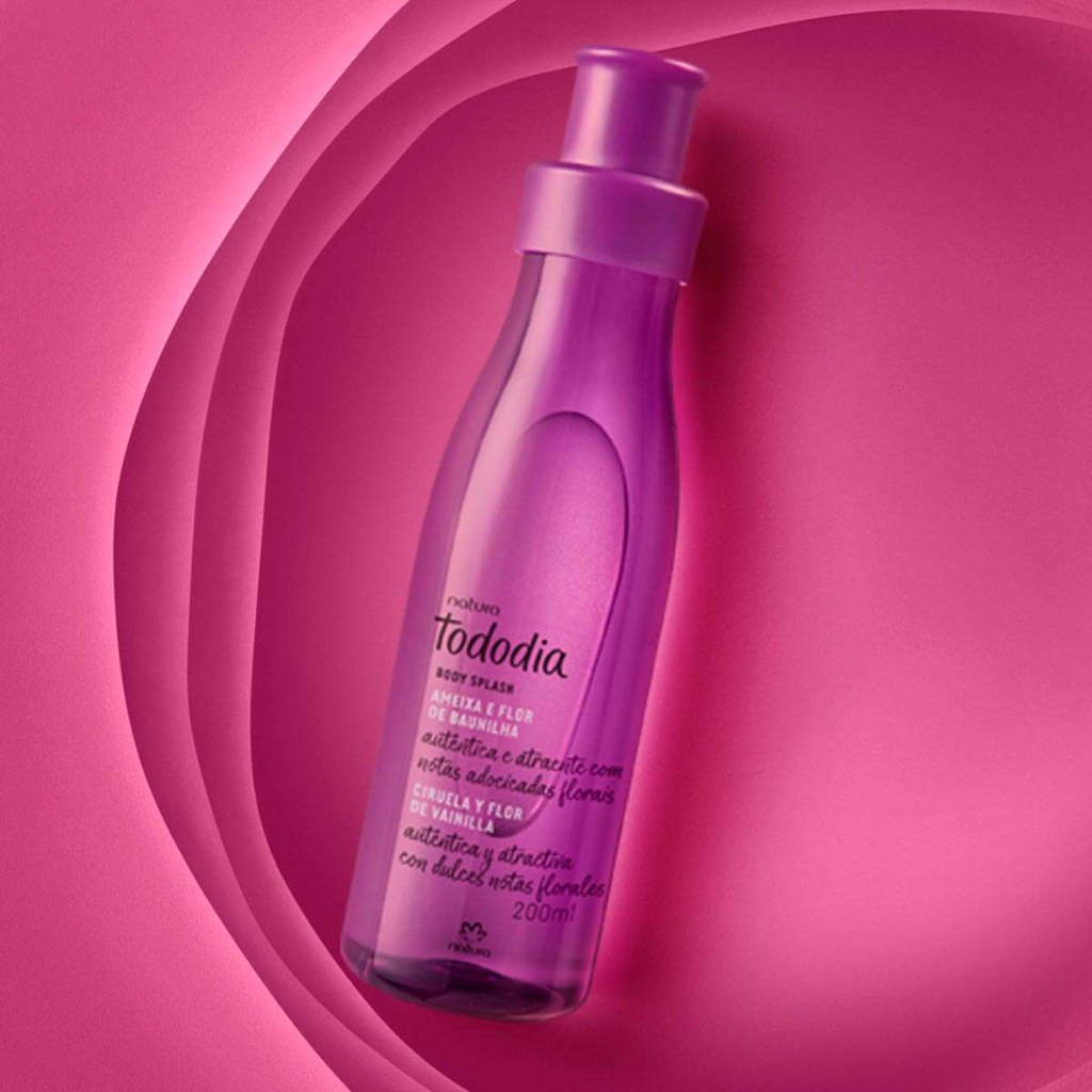 Natura Body Splash Todo Dia Ameixa e Flor de Baunilha 200ml Para Mulher