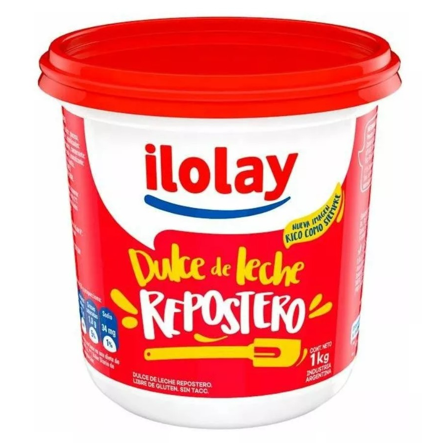 Doce de leite Argentino Ilolay REPOSTEIRO