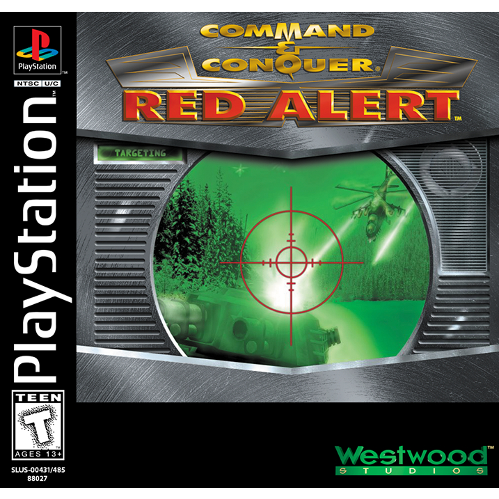 Jogo Command Conquer: Red Alert PS1 Patch