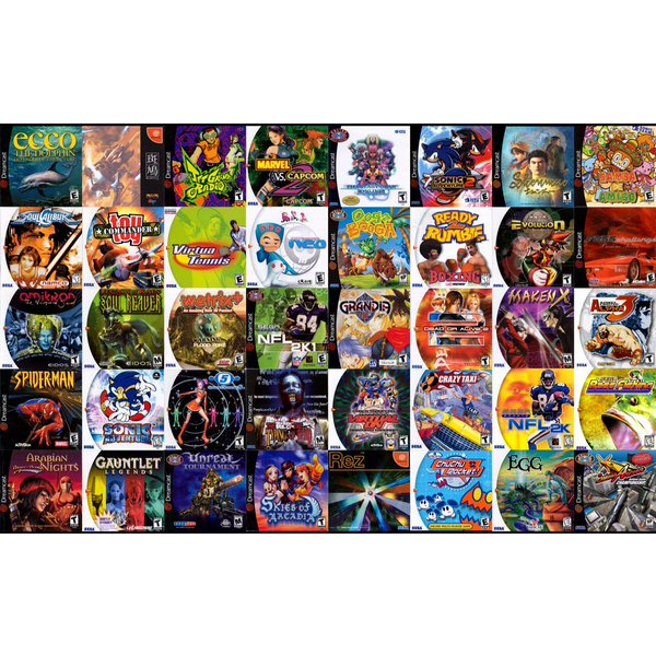 12 Cds patchs / gravados de Dreamcast a escolha do comprador temos todos os títulos!