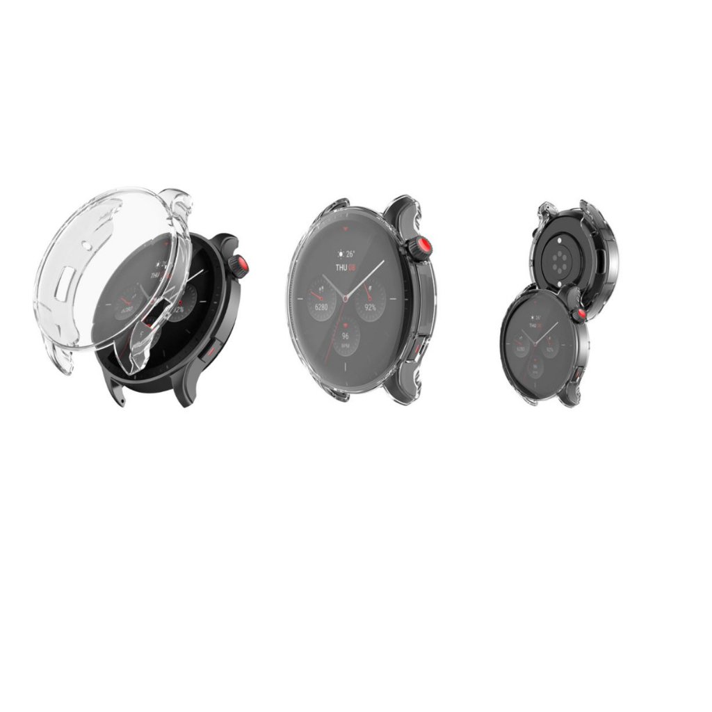 Capa ANTI RISCO Bumper Proteção De Tela Compativel Para Amazfit Gtr 4