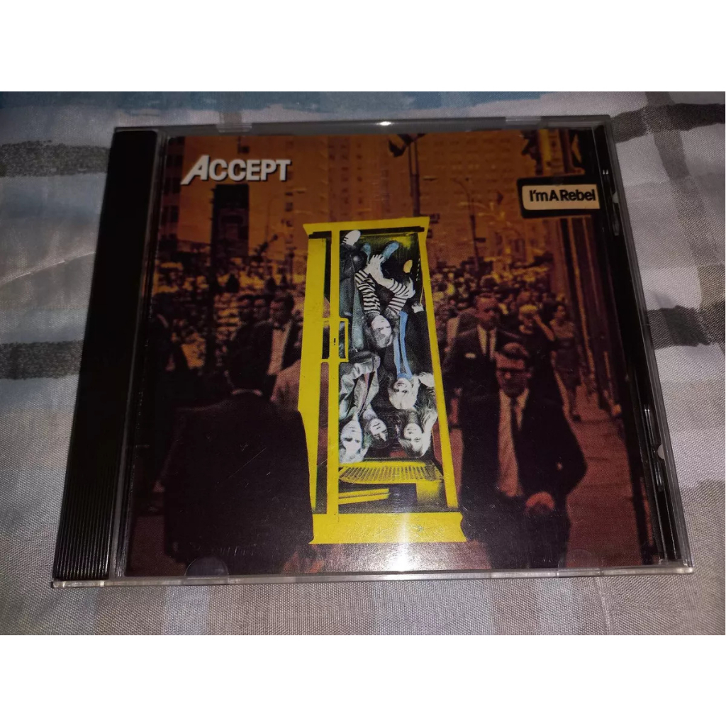 Cd Accept I'm A Rebel Primeira Edição Castle Itália Excelente