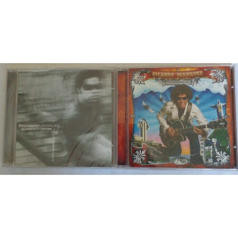 Kit 2 CDS Originais Ricardo Marques - Paraphernalha + Quem Nasce Jones