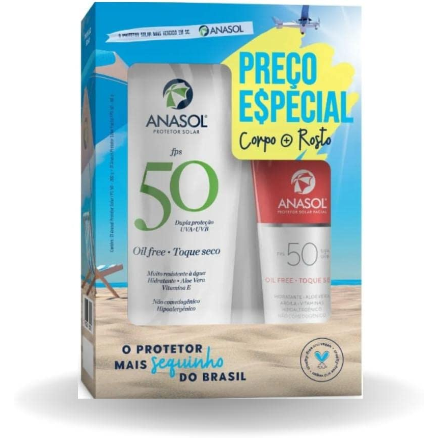 Anasol KIT FPS 50 Facial 60g + FPS 50 Corpo 200g