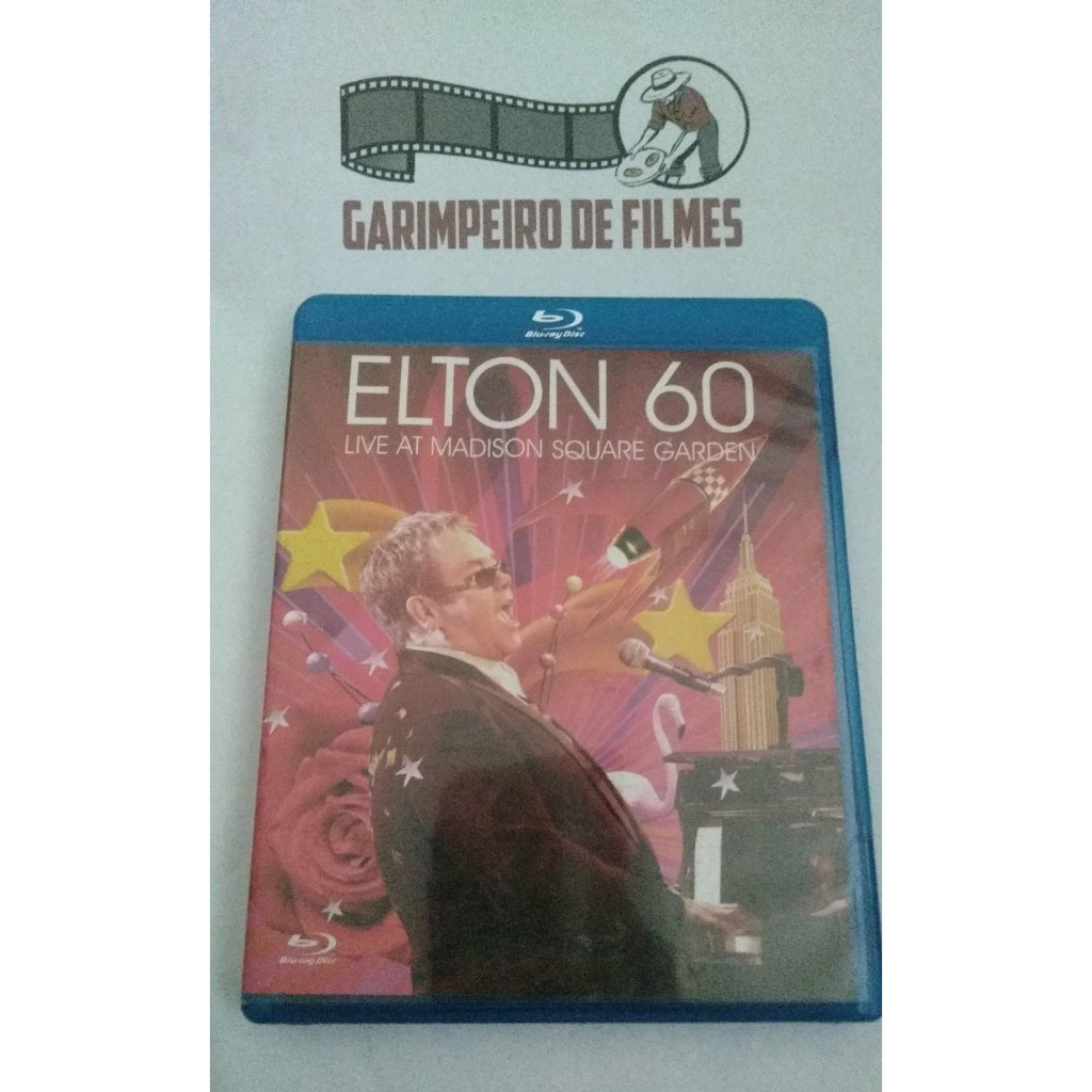 BLURAY - ELTON 60 LIVE AT MADISON SQUARE GARDEN - ORIGINAL CONSERVADO