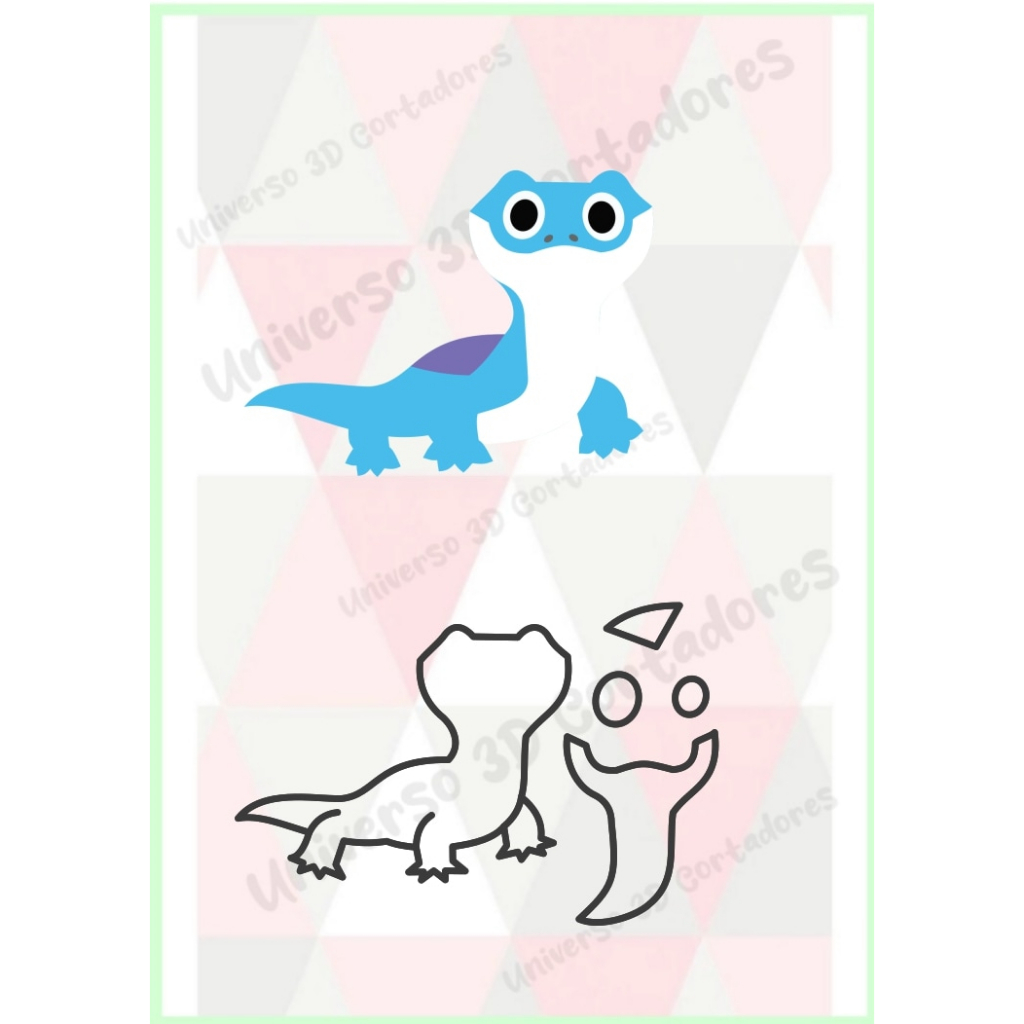 cortador salamandra ( frozen )