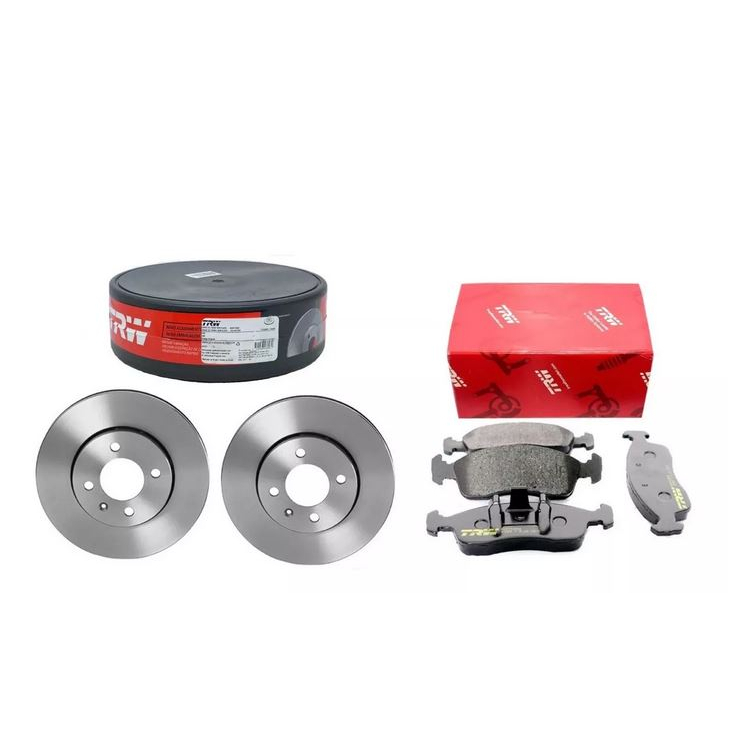 Kit Disco E Pastilha Freio GRAND SIENA 1.4 2013 2014 2015 2016 2017 2018 2019 2020 Original Trw