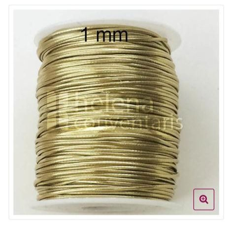 Fio de Couro (PU) de 1 mm- 100 m em Oferta na Shopee