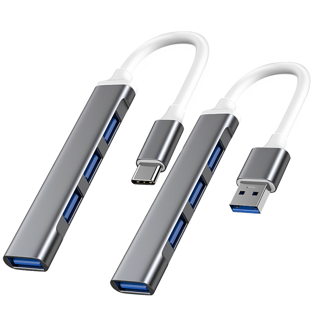 Hub USB 3.0 4 Portas Compacto Tipo C IOS Extensor Usb Hubs 4 Portas Usb 3.0 2.0 Expansor Usb Macbook Pc Notebook Adaptador OTG de Usb Rápido Hub Usb Tipo C 3 0