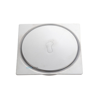 Ralo Click Inteligente 9.4cm x 9.4 cm Inox Piso Banheiro Quadrado DC-9001B