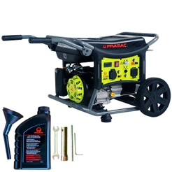 Gerador Gasolina 4kva Digital Com Avr 4t Wx4000 Mono Bivolt Com Rodas PR322MXI003I PRAMAC