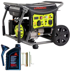Gerador à Gasolina 6 KVA 4T Digital com AVR Mono Bivolt WX6000 PRAMAC
