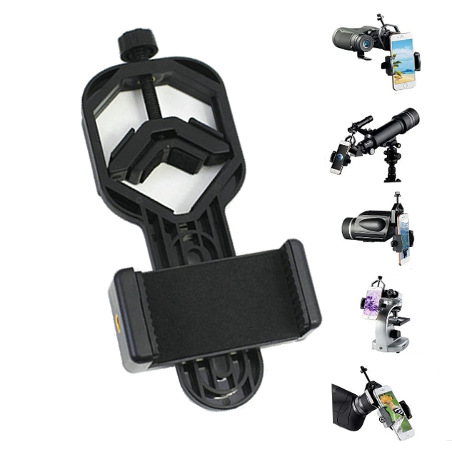 Suporte Universal Para Celular Adaptável Em Microscópio -