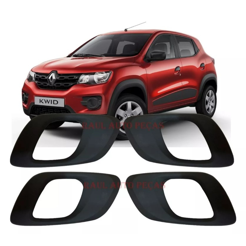 Kit 4 Maçanetas Internas Haste Curva Renault Kwid Modelos de 2016 até 2017