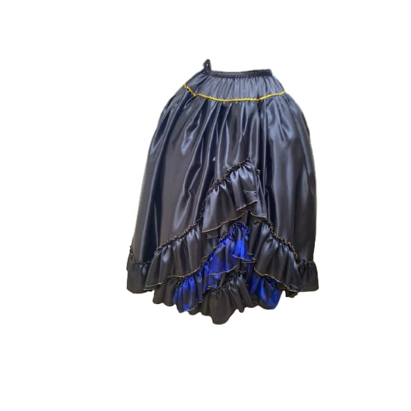 Roupa Saia De Cetim Pombagira Cigana Umbanda Candomblé