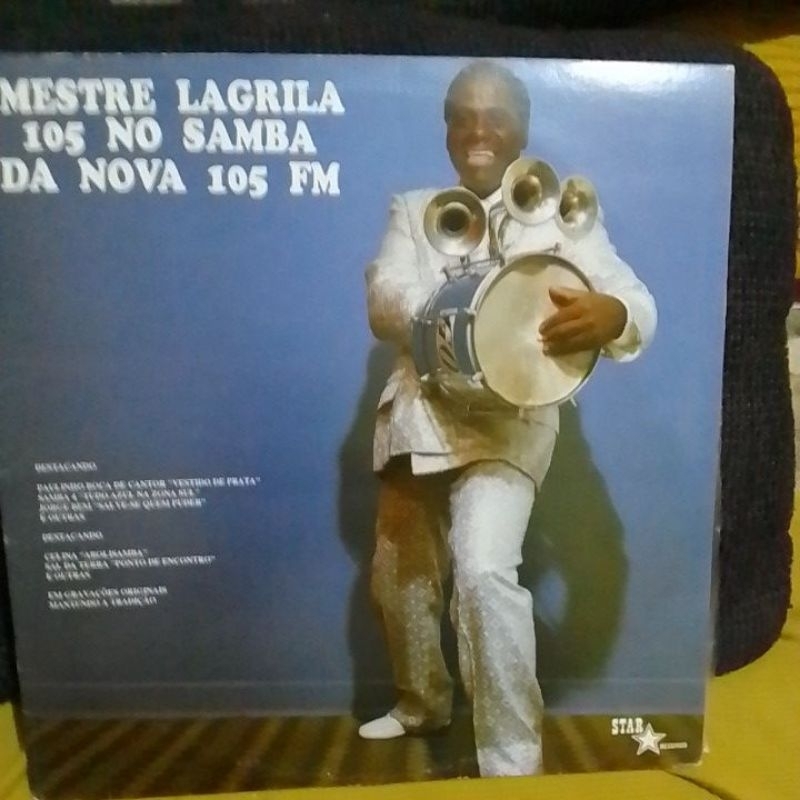 lp vinil - mancha apresenta mestre lagrila samba rock / j.ben/ sonia santos/ samba 4/