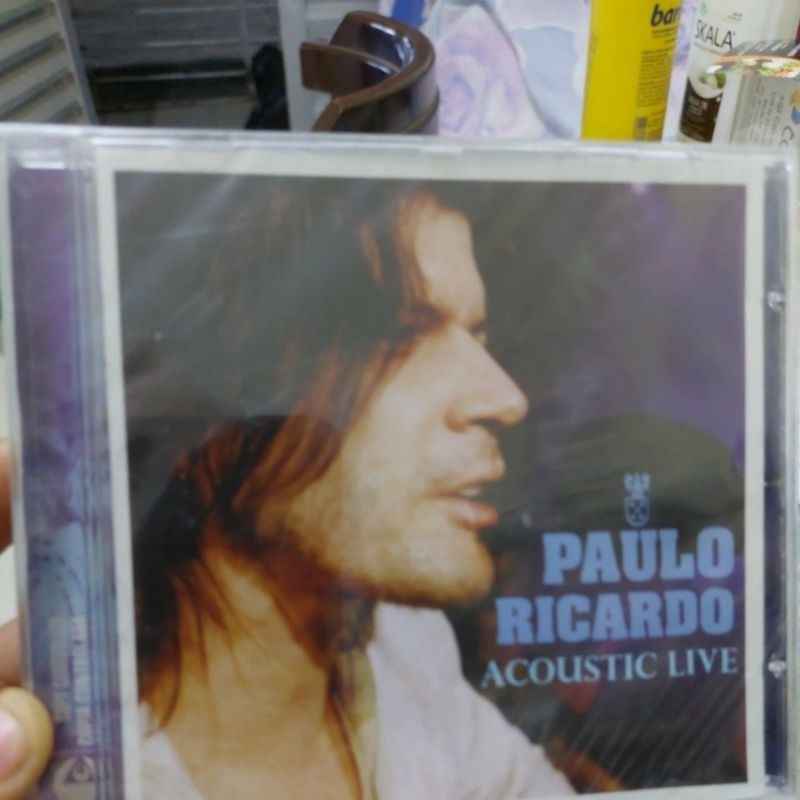 PAULO RICARDO CD ACOUSTIC LIVE LACRADO AA