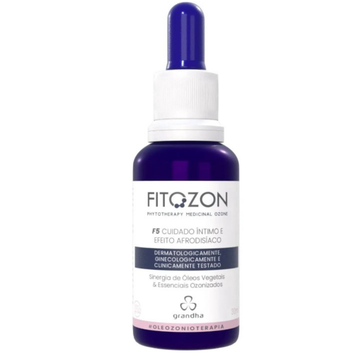 Óleo de Girassol Ozonizado Grandha Fitozon F5 Lubrificante com o Cuidado Íntimo e Efeito Afrodisíaco em Oferta na Shopee
