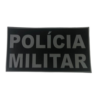Patches Emborrachados Policia militar Com Veucro ( Macho e Femia )