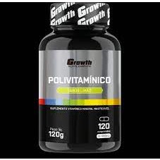 POLIVITAMINICO MASTIGAVEL 120COMP - GROWTH SUPPLEMENTS