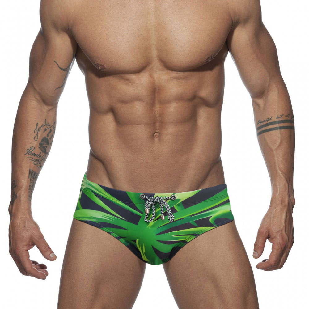 Sunga Com Bojo E Enchimento - Verde - Modelo Palm