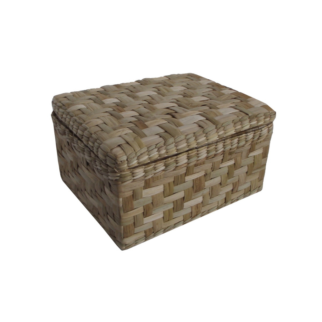 Caixa Para Sapatos Caixa Organizadora Taboa Natural 40x30x25